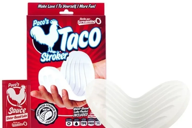 Pribor za masturbaciju u obliku tacoa.