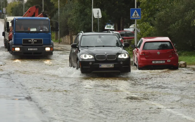 Nevrijeme u Vodicama