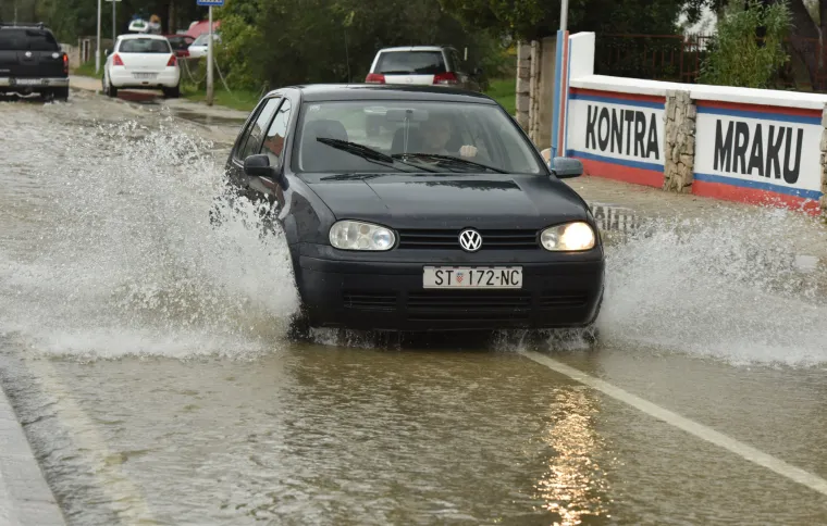 Nevrijeme u Vodicama