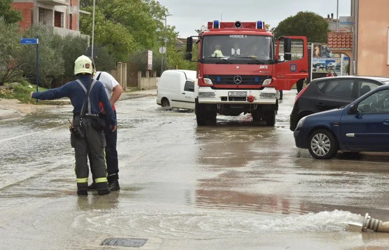 Nevrijeme u Vodicama