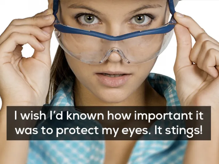 Da sam bar znala koliko je bitno za&scaron;tititi oči. Peče!