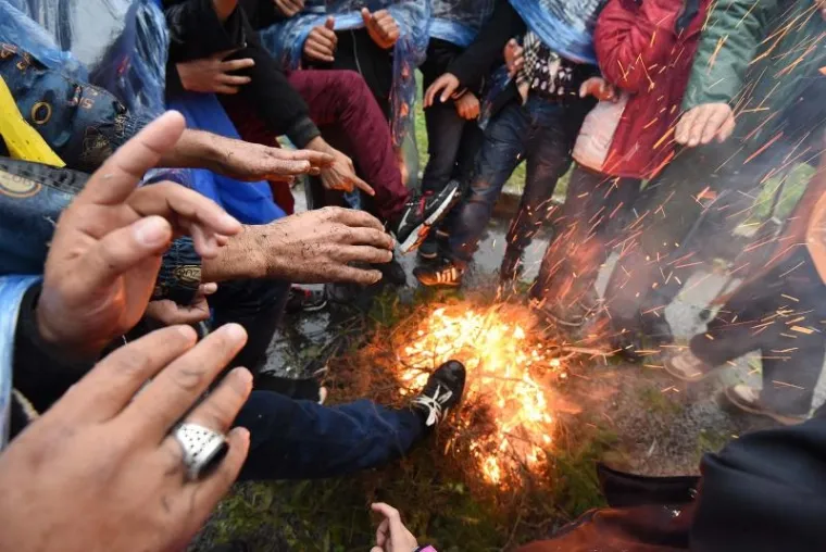 Migranti proveli ki&scaron;nu noć na granici sa Slovenijom