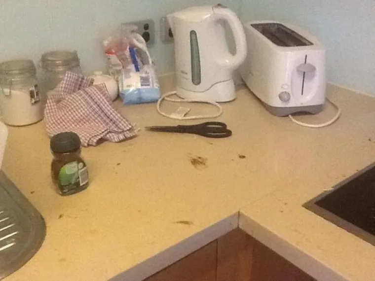 Kada ljudi čiste kuhinju, ali ne dovr&scaron;e posao.