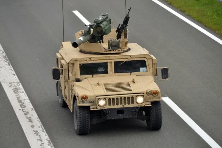 Konvoj od 25 oklopnih vozila američke vojske ušao u Hrvatsku na prijelazu Goričan