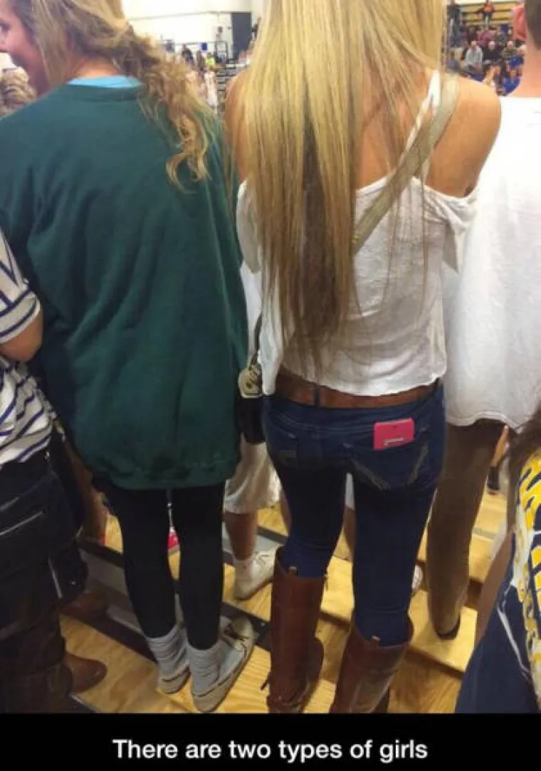 Kažu da postoje dvije vrste cura. Koja vrsta je va&scaron; tip?