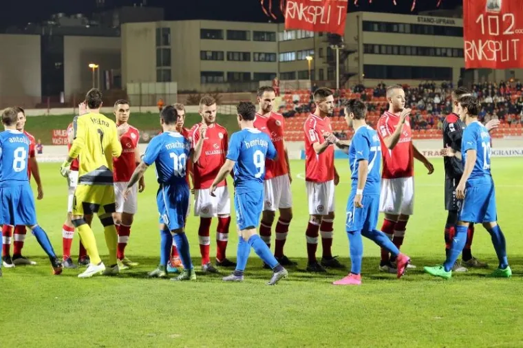 Split je u 15. kolu 1. HNL u Parku mladeži pobijedio Dinamo s 1:0 golom Petra Franjića u 38. minuti.