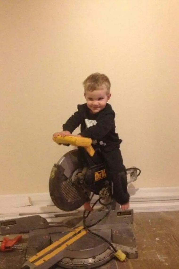 Obučio sina da bude koristan od malih nogu