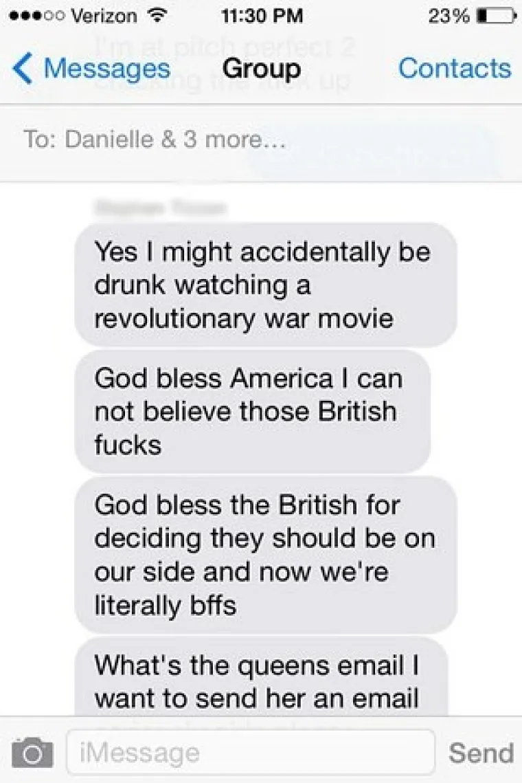 Ponekad se netko napije i počne pisati predivne i besmislene stvari u grupni chat.