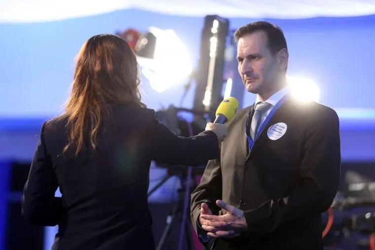 Atmosfera u HDZ-ovom izbornom stožeru nakon izlaznih anketa