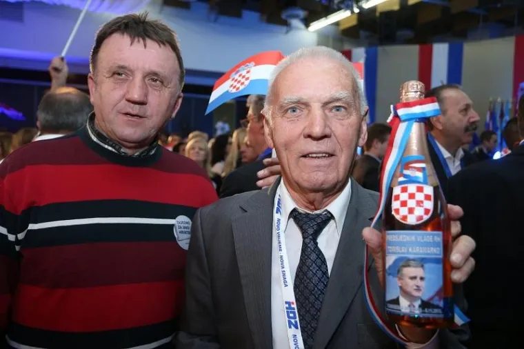 Atmosfera u HDZ-ovom izbornom stožeru nakon izlaznih anketa