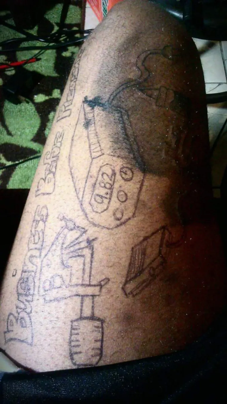 Tetovaže toliko užasne da vam može pozliti od samog gledanja