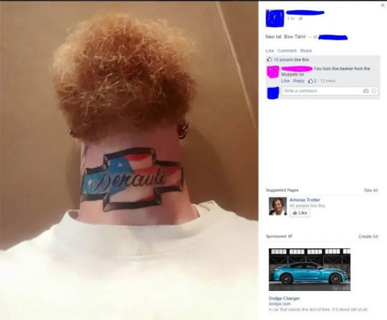 Tetovaže toliko užasne da vam može pozliti od samog gledanja