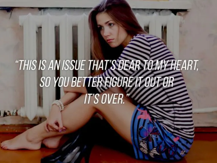 Jako mi je stalo do toga pa bolje smisli neko rje&scaron;enje, inače je među nama gotovo.