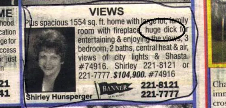 Karijeru ove žene upropastio je jedan tipfeler. Ogroman tipfeler.