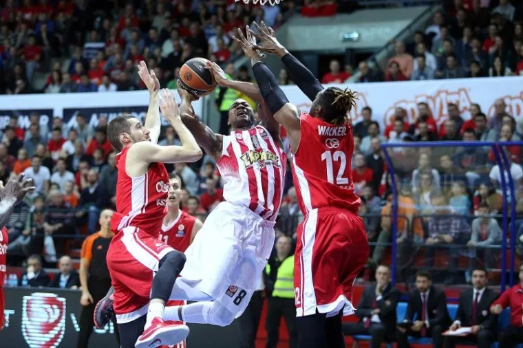 Ko&scaron;arka&scaron;i Cedevite poraženi su u dvoboju 6. kola B skupine Eurolige u Zagrebu od grčkog Olympiakosa s 70:83.