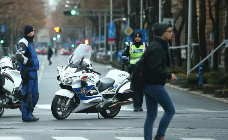 Prometne gužve u gradu nastale prilikom dolaska američkog potpredsjednika