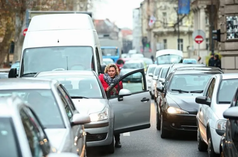 Prometne gužve u gradu nastale prilikom dolaska američkog potpredsjednika