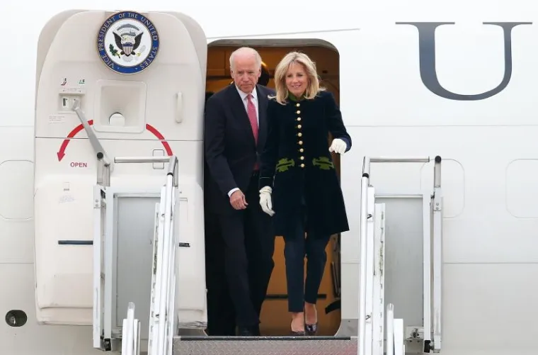 Američki potpredsjednik Joe Biden sletio je jutros u Zagreb.