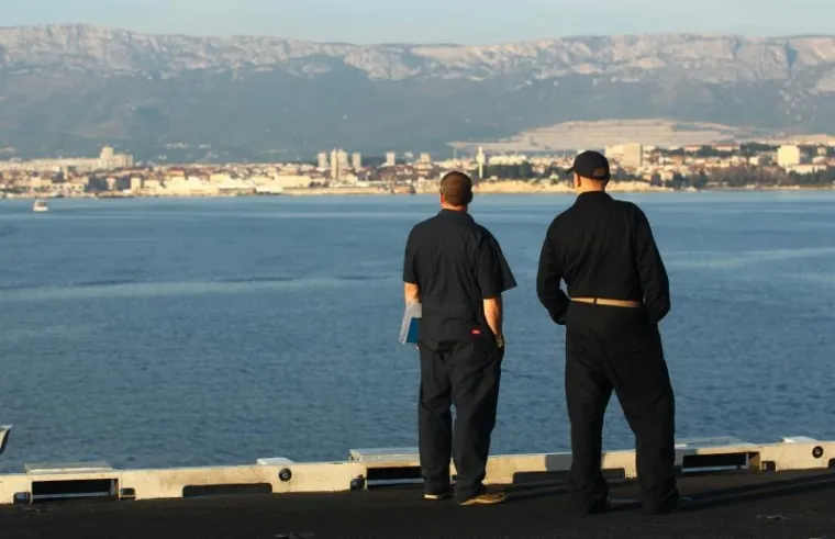 Jedinstven pogled na 'Usamljenog ratnika' koji je uplovio u Jadran