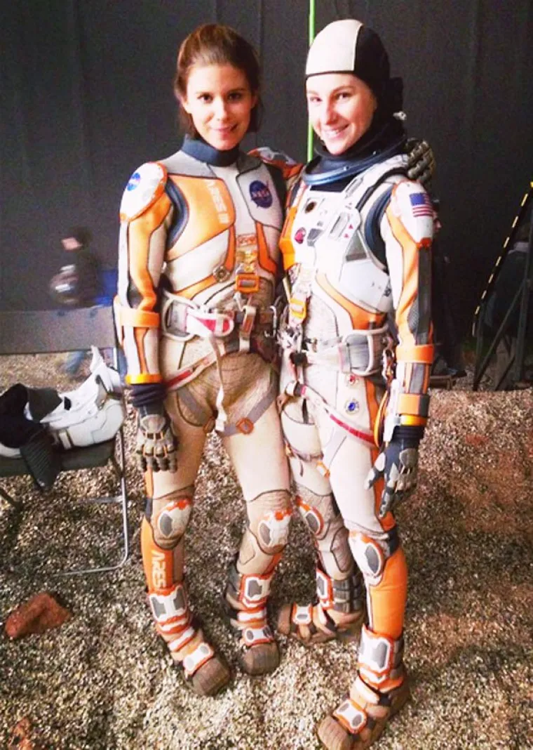 Kate Mara and Casey Michaels &ndash; &ldquo;The Martian&rdquo;