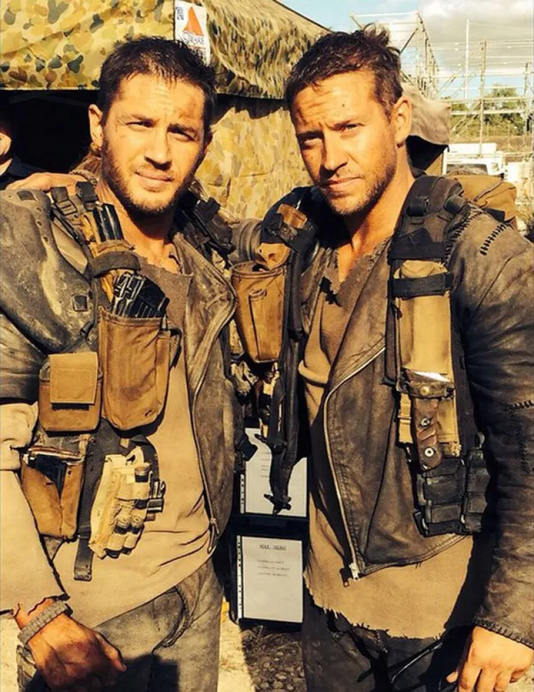 Tom Hardy and Jacob Tomuri &ndash; &ldquo;Mad Max: Fury Road&rdquo;