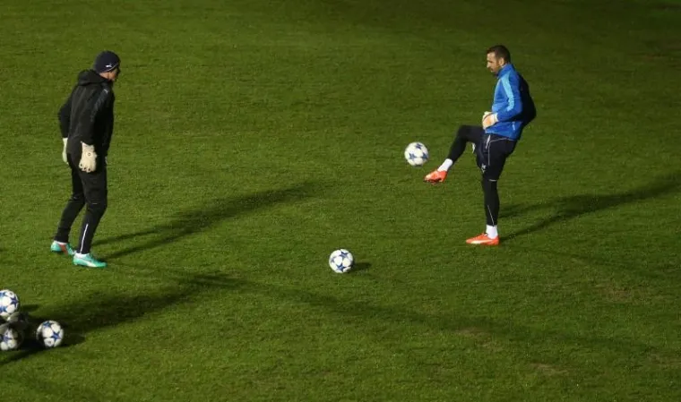 Dinamovci su odradili posljednji trening na Hitrec - Kacijanu uoči sraza sa Bayern Munchenom.