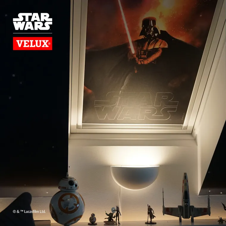 VELUX Star WarsTM kolekcije sjenila