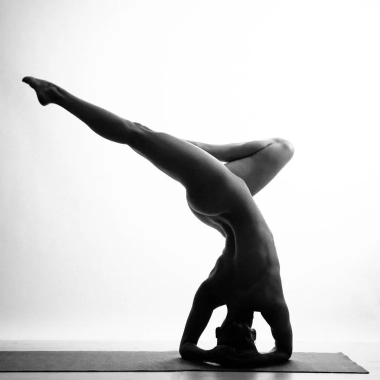 Nude Yoga Girl