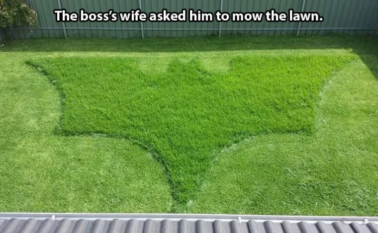 &Scaron;efova supruga tražila ga je da pokosi livadu.