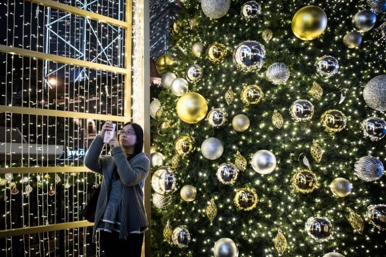 Božićna jelka u Hong kongu