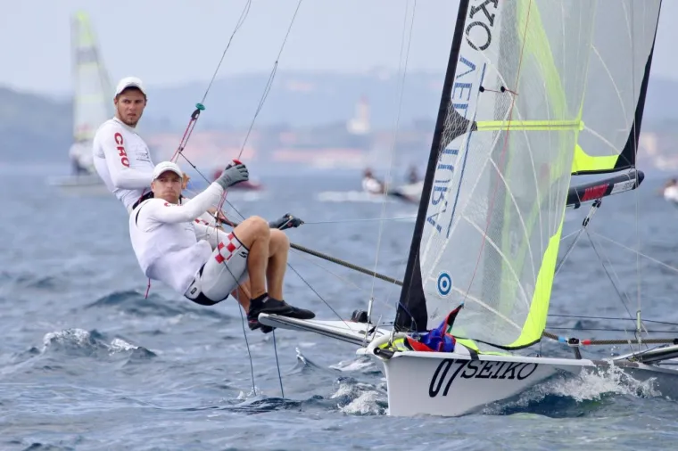 Petar Cupać i Pavle Kostov (jedrenje, 49er) - kvalifikacija posade (Cupać-Kostov) na OI