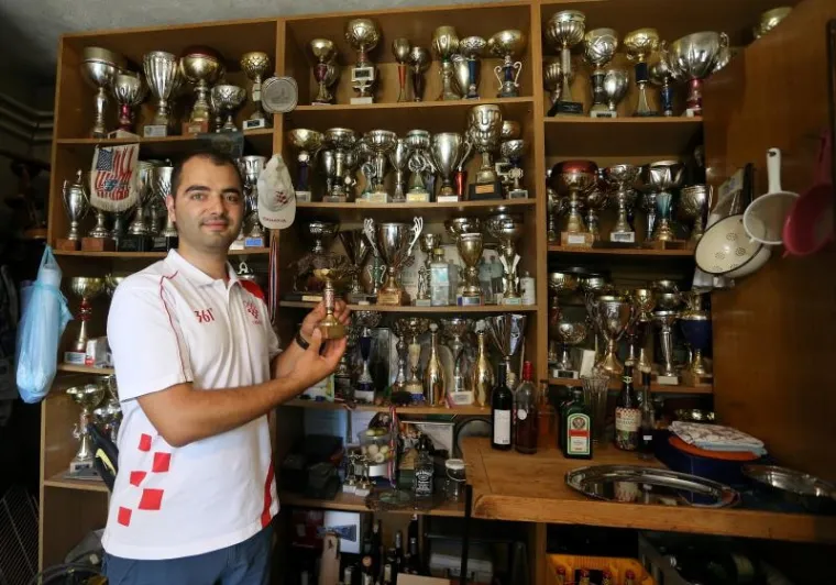 Josip Glasnović ((strelja&scaron;tvo, leteće mete-trap, parni trap) - Svjetski kup AL Ain, UAE, 19.-29.3.2015. &ndash; 2 mjesto