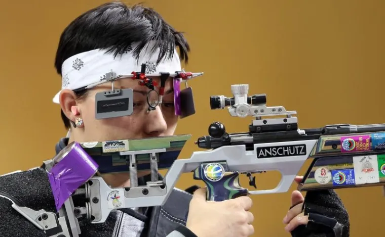 Snježana Pejčić (strelja&scaron;tvo, pu&scaron;ka 50 m trostav) - Svjetsko prvenstvo, Granada, 12.9.2014. &ndash; 2. mjesto