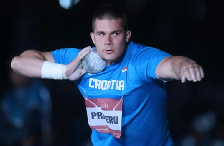 Marin Premeru (kugla) - ekipno prvenstvo Srbije Kragujevac 8.8.2015. - 1 mjesto (20,58)