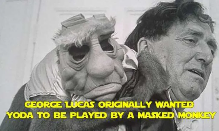 Lucas je originalni htio da Yodu glumi maskirani mamun.
