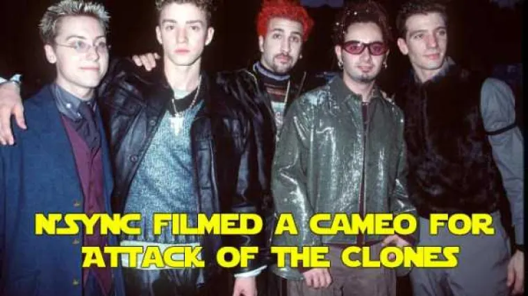 Grupa N'Sync trebala se pojaviti u Napadu klonova.