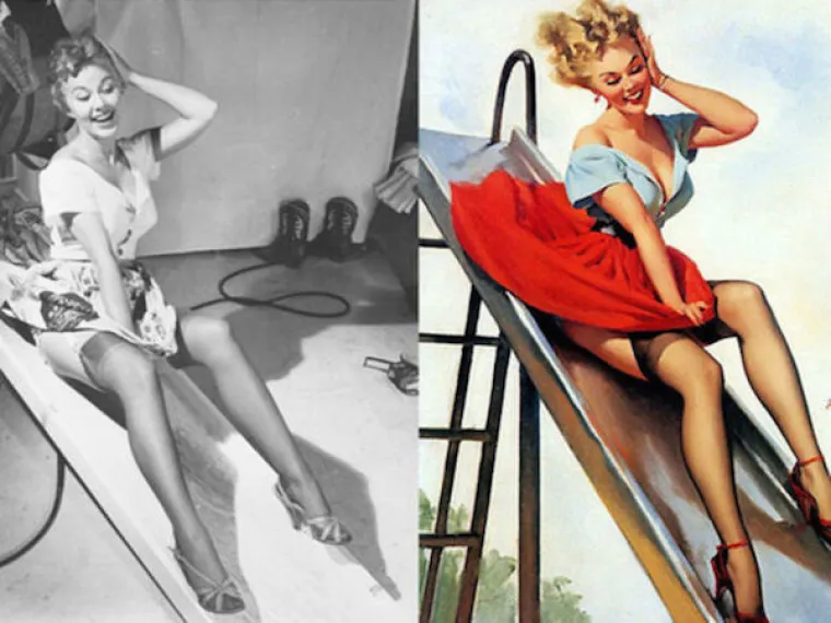 Poziranje je nekada bilo znatno drugačije nego danas. Nije bilo Photoshopa, no ljudi su se svejedno snalazili i pokušavali urediti modele, a u galeriji možete pogledati i kako.