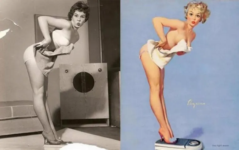 Netko je uređivao modele i puno prije Photoshopa, pogledajte kako