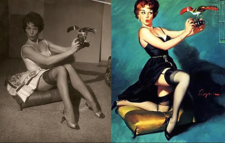 Netko je uređivao modele i puno prije Photoshopa, pogledajte kako