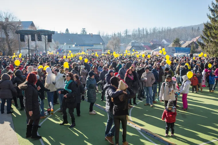 Nova godina u Fužinama već tradicionalno proslavljena točno u podne