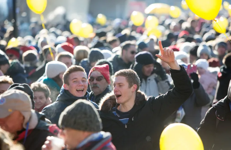 Nova godina u Fužinama već tradicionalno proslavljena točno u podne