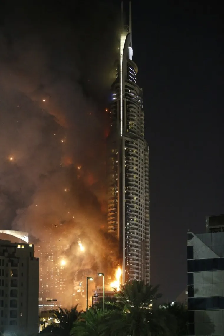 Izgorio luksuzni hotel kraj najvi&scaron;eg nebodera na svijetu