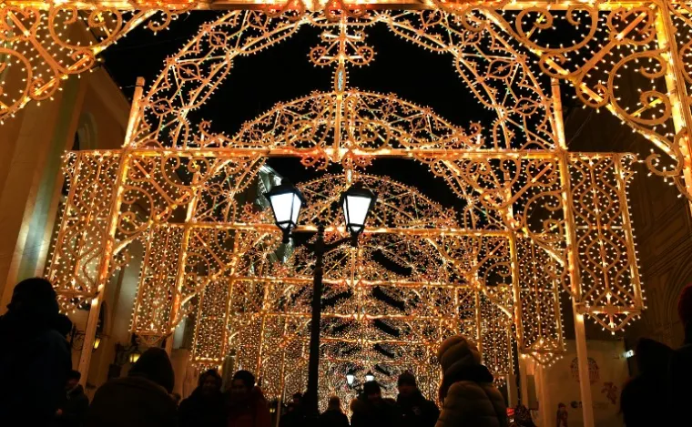 Moskva je imala veličanstven doček. Cijeli je grad predivno ukra&scaron;en.