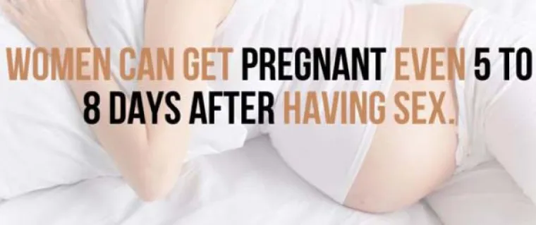 Žene mogu zatrudnjeti čak 5 do 8 dana nakon seksa.