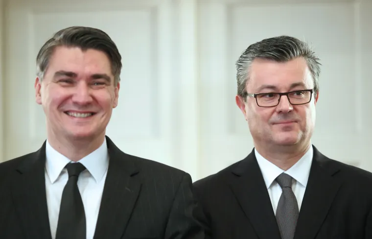 Zoran Milanović i Tihomir Orešković zajedno na proslavi pravoslavnog Božića