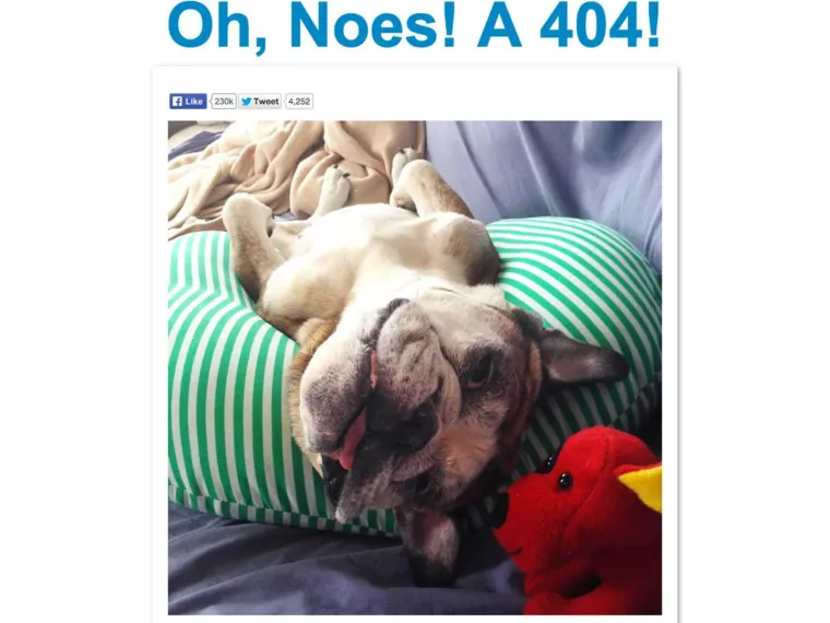 404 NOT FOUND: Ovo su najsmje&scaron;nije stranice koje vas obavje&scaron;tavaju o gre&scaron;ci