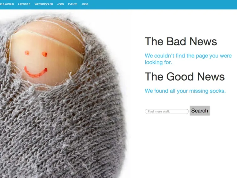 404 NOT FOUND: Ovo su najsmje&scaron;nije stranice koje vas obavje&scaron;tavaju o gre&scaron;ci