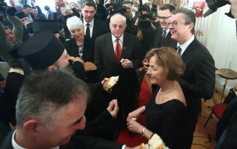 Prijem Srpskog narodnog vijeća: Milanović i Orešković prvi put zajedno