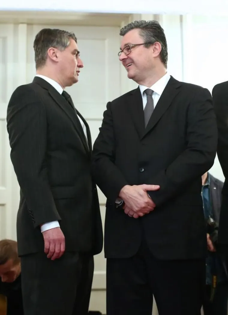 Prijem Srpskog narodnog vijeća: Milanović i Orešković prvi put zajedno