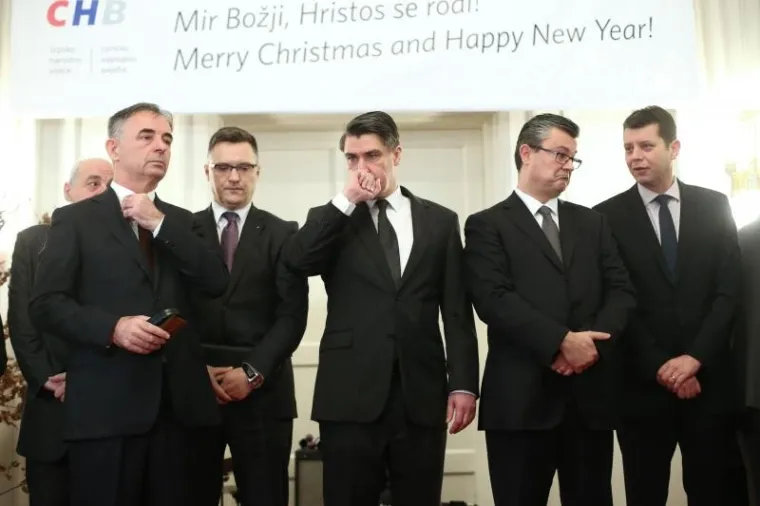 Prijem Srpskog narodnog vijeća: Milanović i Orešković prvi put zajedno